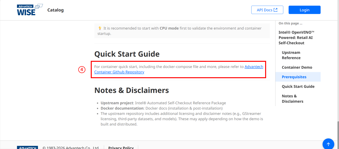 ACC quick start guide - GitHub link